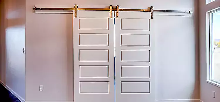 Glass Barn Door with Installation Hardware Kit Toledo